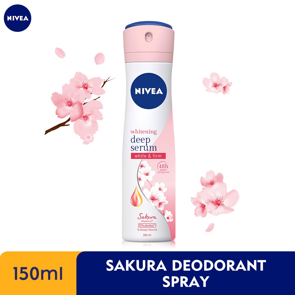 NIVEA Female Deodorant Spray - Sakura 150ml