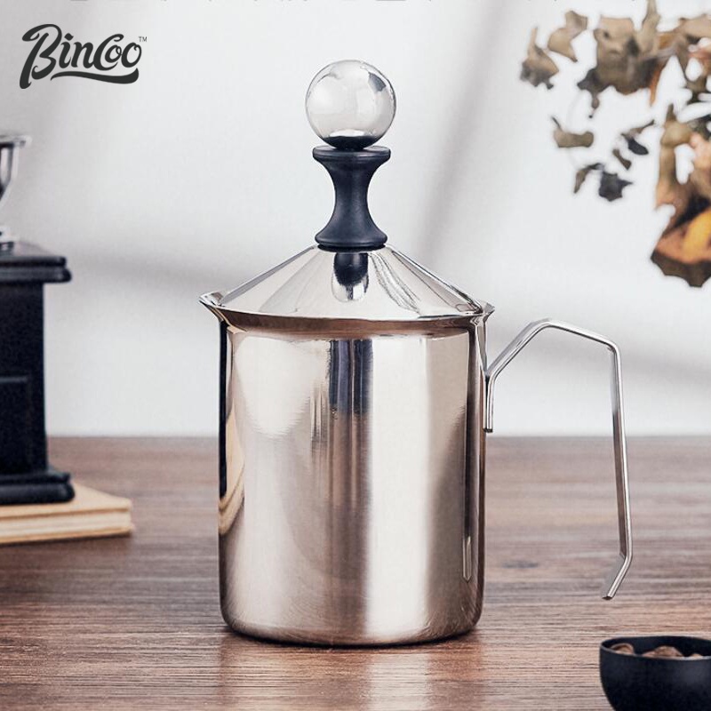 Bincoo Milk Froth Machine Manual Frother Coffee Milk Frother Household Manual Milk Froth Sender