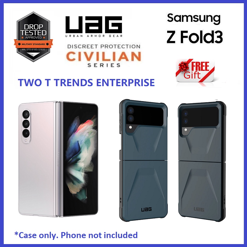 Samsung Galaxy Z Fold 6 / Z Flip 5 / Z Fold 4 UAG Civilian Series Military Drop Protection Case Bumper Cover ORI