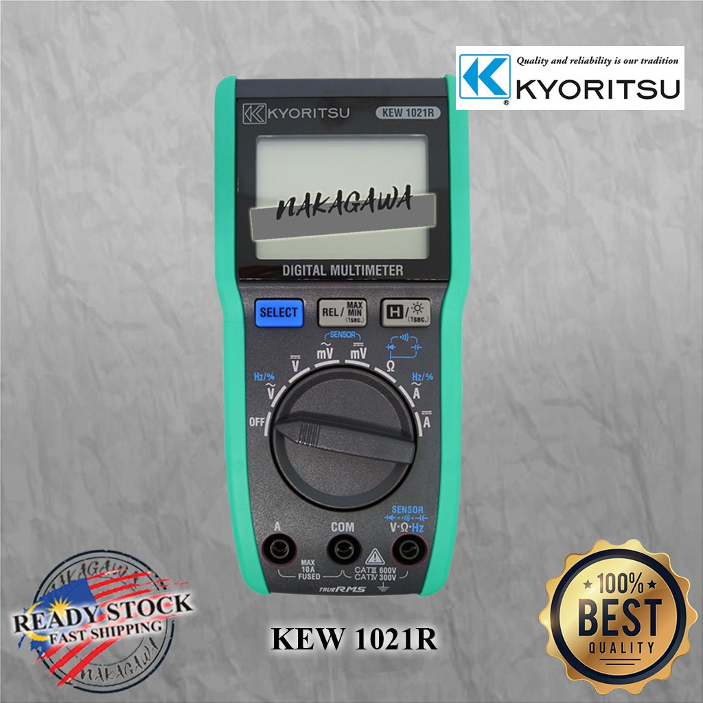 Digital Multimeter Kyoritsu Kew 1021r Shopee Malaysia