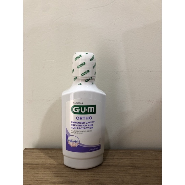 Gum ortho mouthwash mouthrinse mouthwash mouthrinse 300 ml Shopee