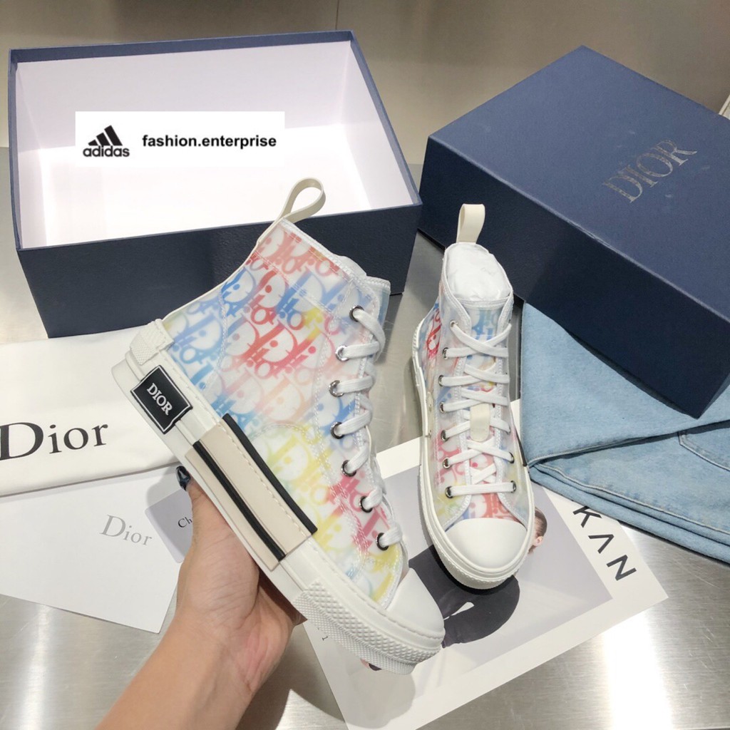 dior b23 high top multicolor oblique