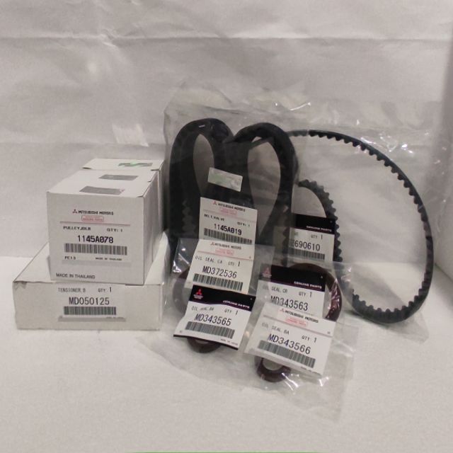 Mitsubishi original Timing Belt kit set 100k km Timing Tensioner Triton