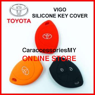 Toyota Hilux Vigo Innova Fortuner car silicone key cover