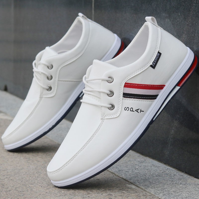 white business casual shoes