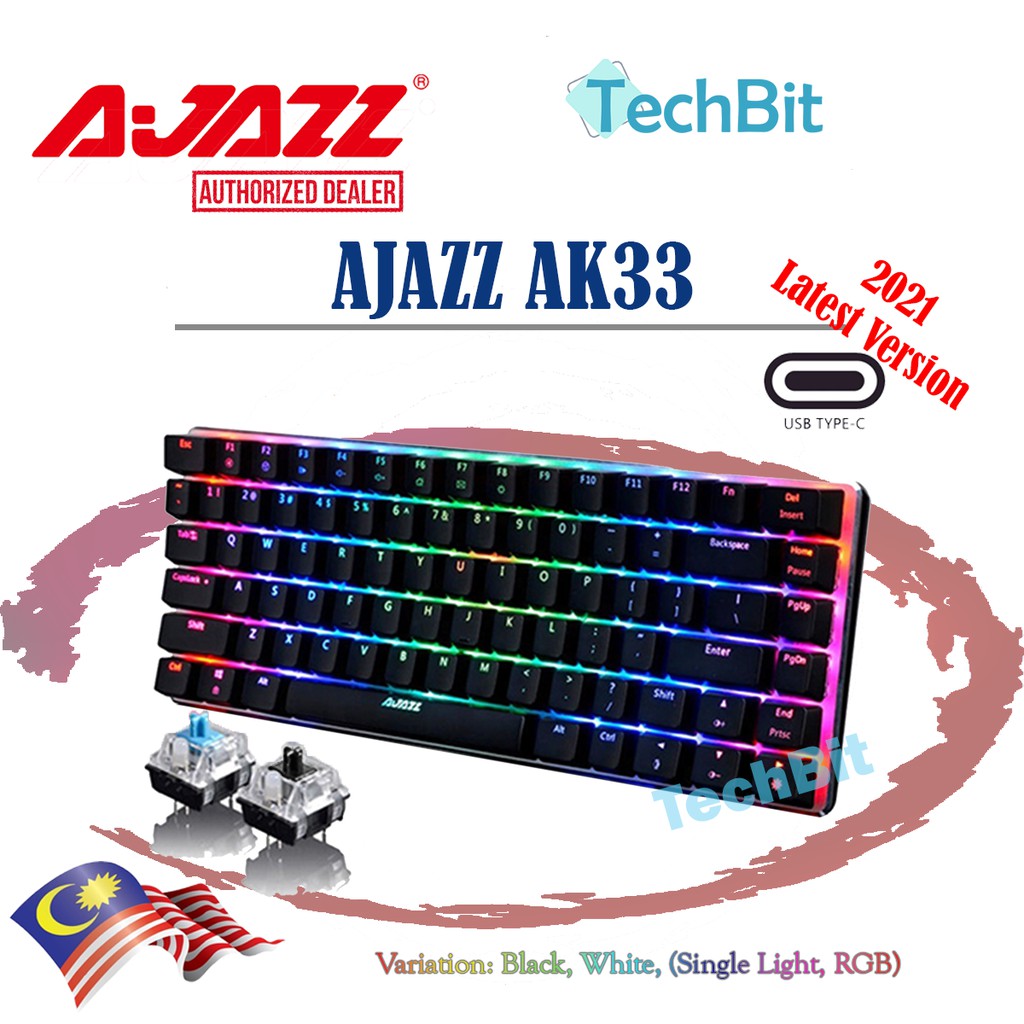 Клавиатура ajazz ak33 обзор