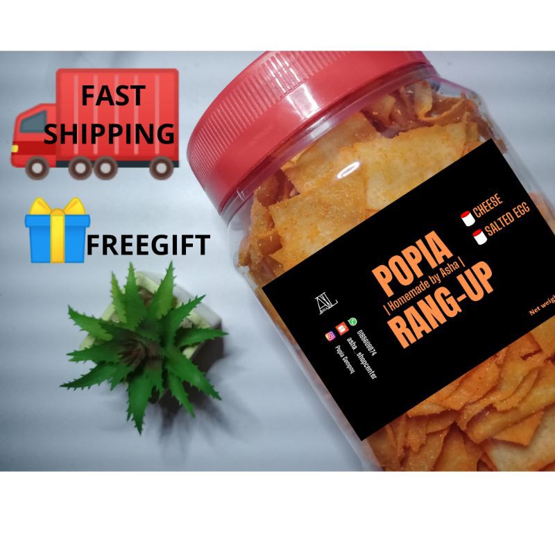 Buy Kerepek Popia Cheese Salted Egg Rang Up Homemade Seetracker Malaysia
