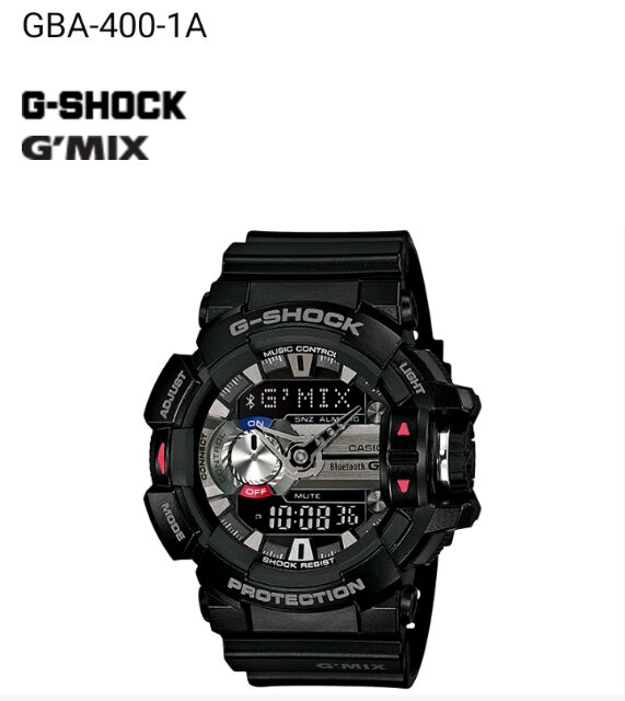g shock g mix white
