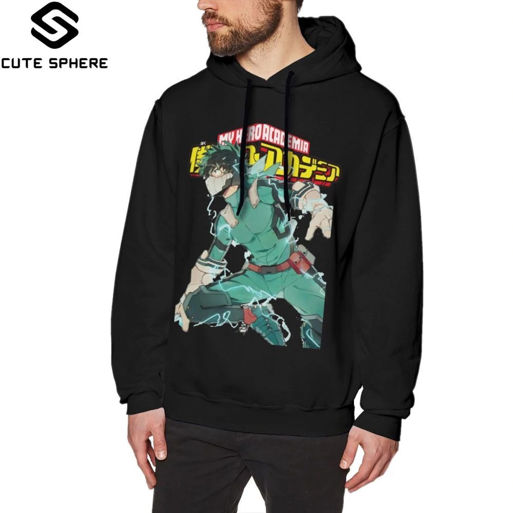 my hero academia deku hoodie
