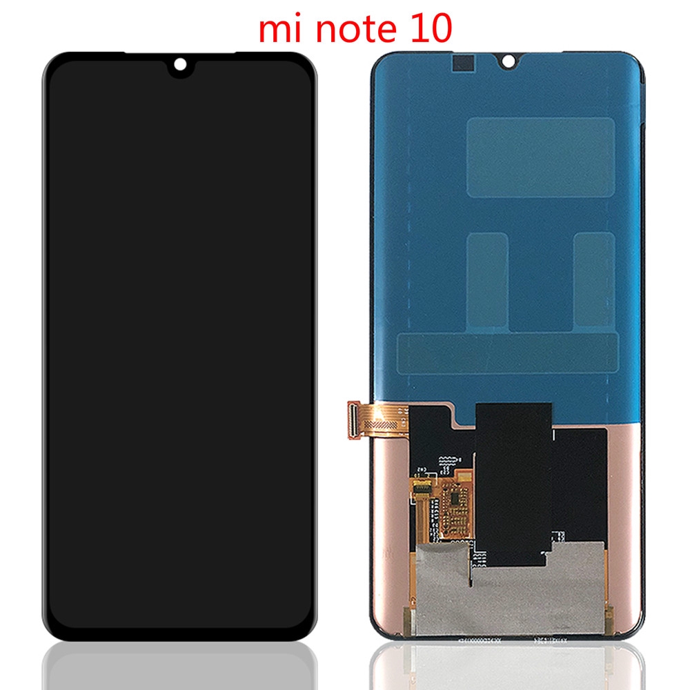 Amoled For Xiaomi Mi Note 10 Lcd Display With Touch Screen Digitizer Assembly Replacement Mi Note 10pro Malaysia