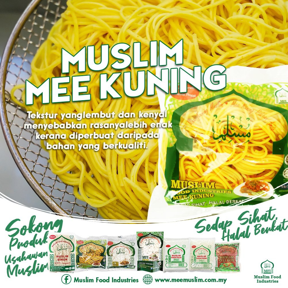 Mee Kuning Muslim 400g Shopee Malaysia