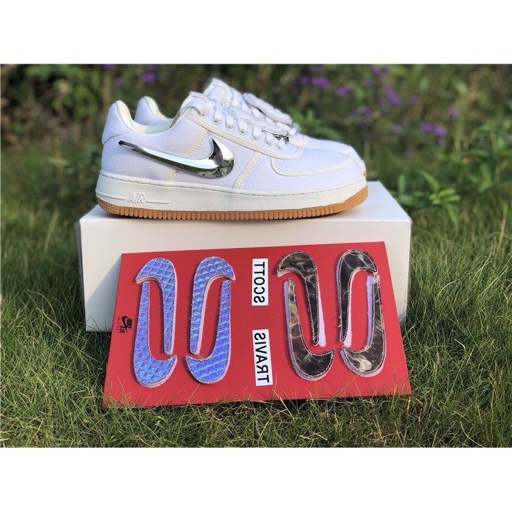 nike air force 1 low travis scott white removable swoosh
