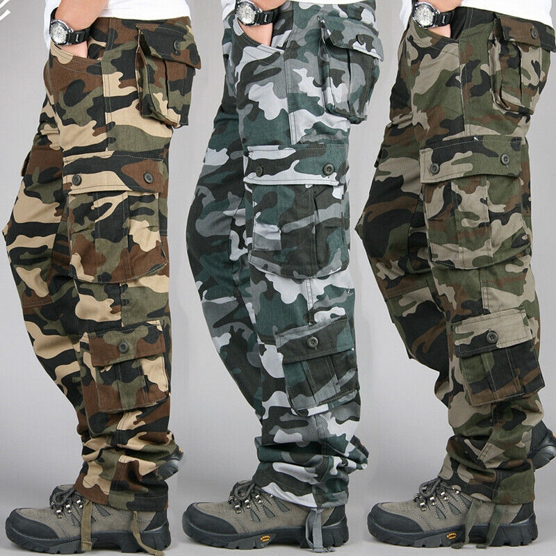 cotton camo pants