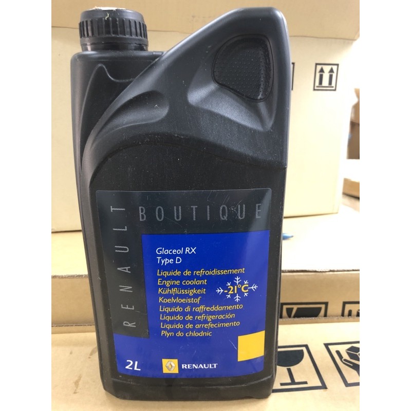 renault coolant glaceol RX type D 2L | Shopee Malaysia