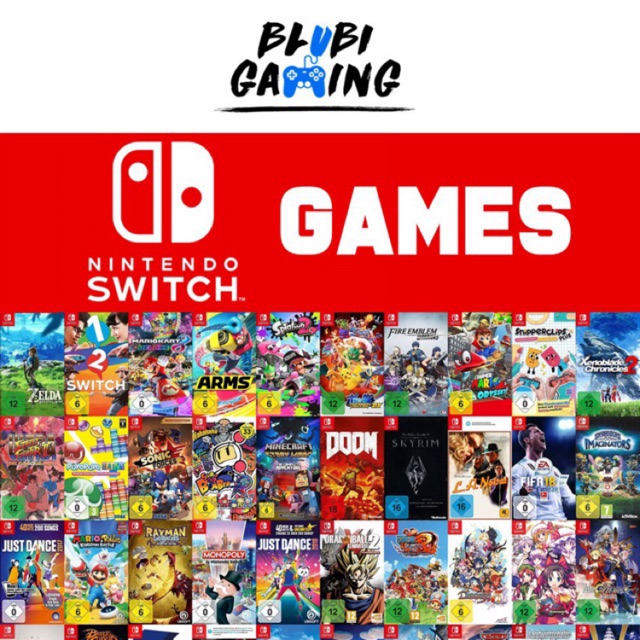 used nintendo switch games