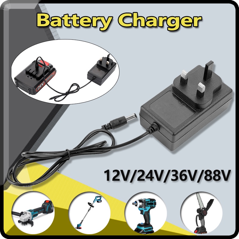 Lithium Battery Charger 12V/24V/36V/88V for Cordless Drill Electric