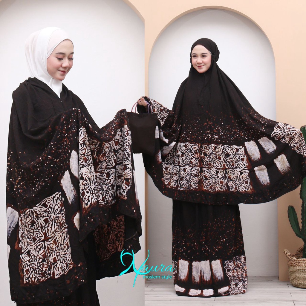 Prayer Gown 2in1 / Prayer Gown BATIK CAP PEKALONGAN / Prayer Gown Adult
