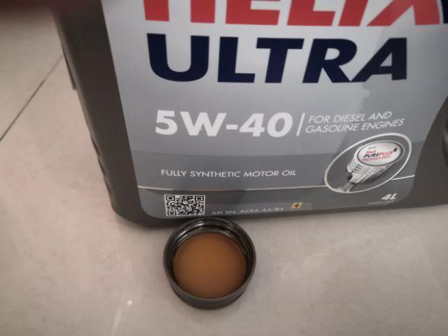 Original Shell Helix Ultra 5W-40 Fully Synthetic Engine 