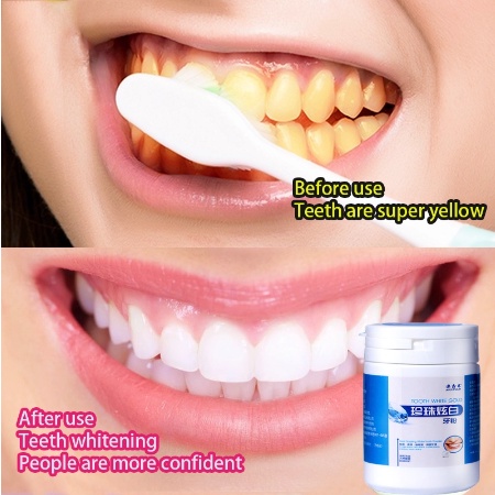 Natural Pearl Whitening Tooth Powder Anti-Bacterial & Remove Tooth ...