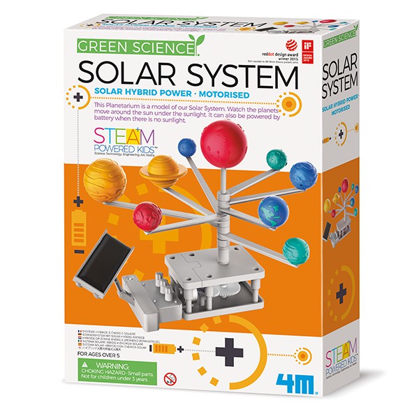 4m kidz labs solar system planetarium model