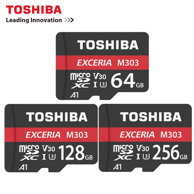 Toshiba Micro Memory Card 64gb 128gb 256gb V30 U3 Mini Micro Sd