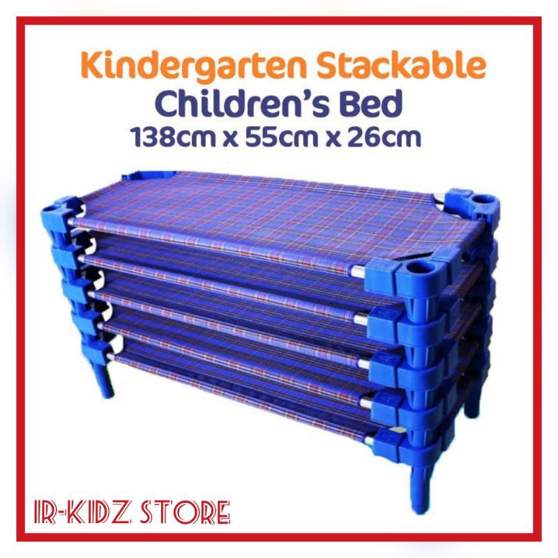 Kids Kindergarten Stackable Bed Portable Daycare Bed Children Preschool