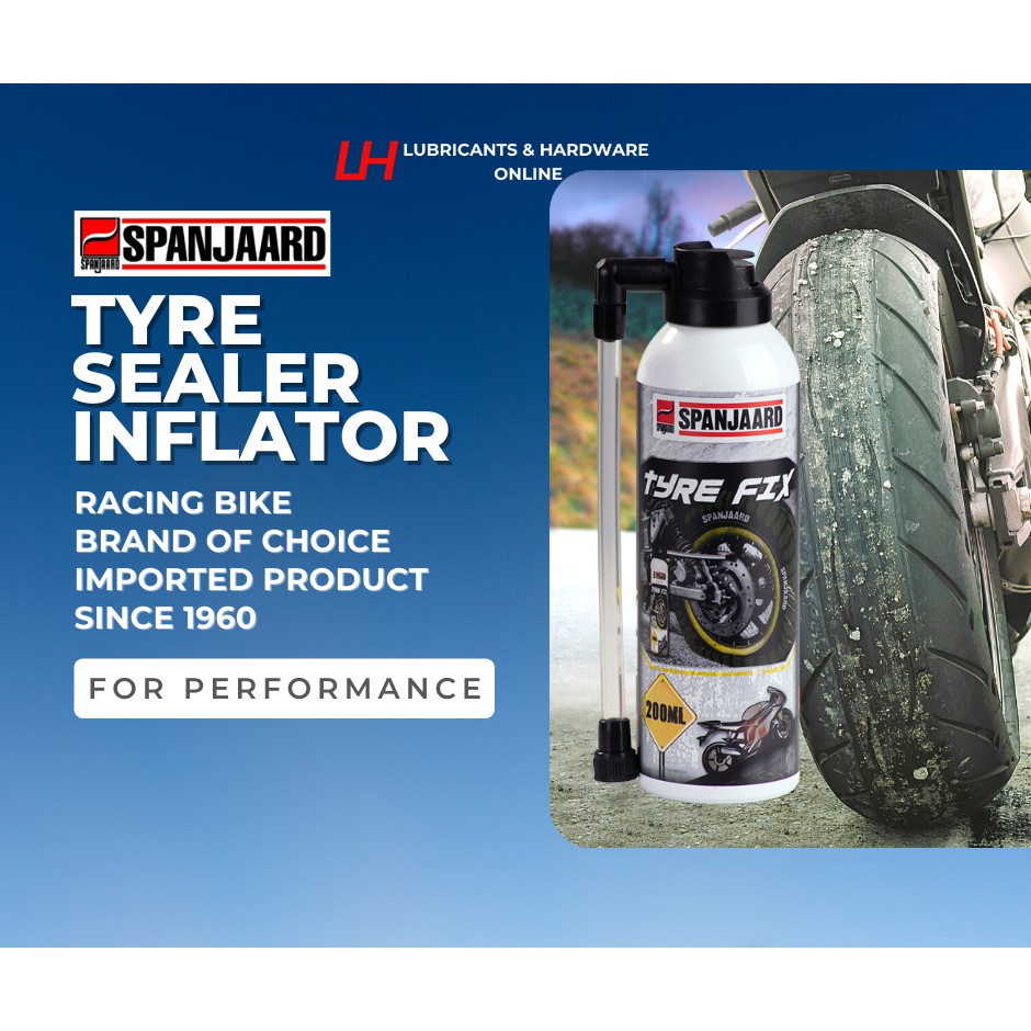 Spanjaard Tire Sealer Inflator (200ml) Shopee Malaysia