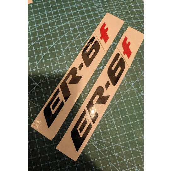 ER6F ER6f Kawasaki decal sticker vinyl oracal original Shopee Malaysia