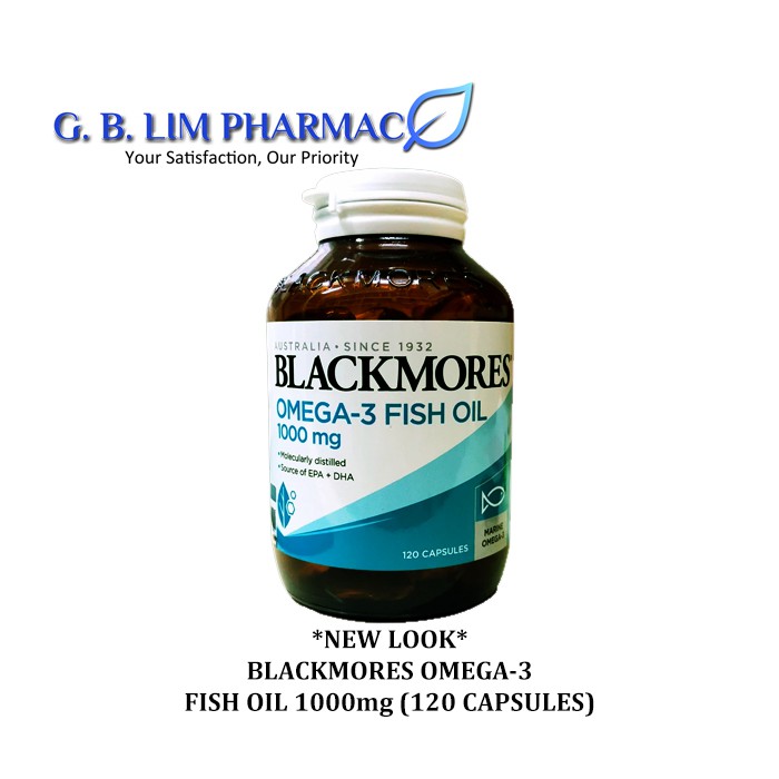 Blackmores Omega 3 Fish Oil 1000mg 120 capsules (EXP 14022023