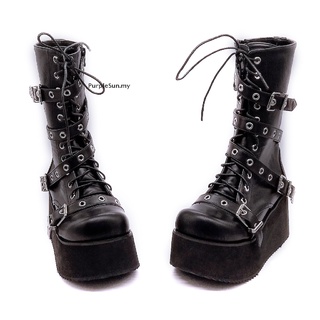 cheap black combat boots