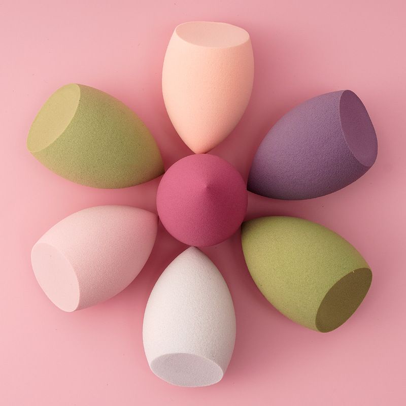 READY STOCK 3 Types Makeup Sponge Foundation No Plastic Powder Concealer Blusher Eyeshadow Span Murah Borong Dropship
