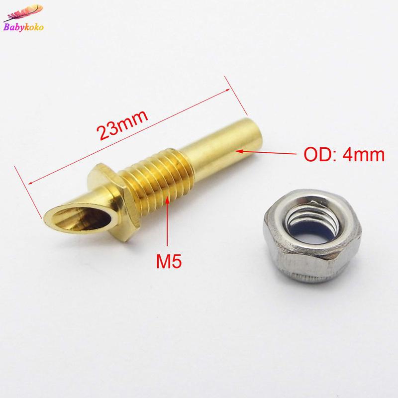 Details about   Attachment Inlet Nozzle Connector M5 Thread RC Adapter Model Boat Durable New 