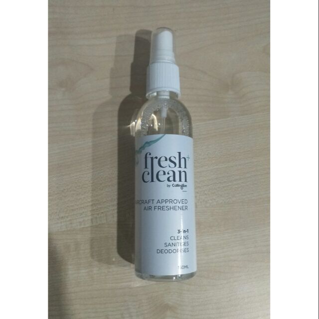 Callington Fresh + Clean Multi Use Spray 3 in 1 Aircraft Air Refresher