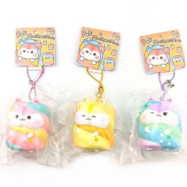 Poli Mini Marshmallow Squishy | Shopee 