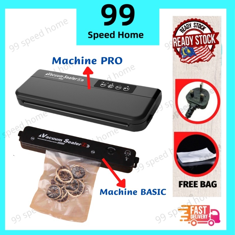 Vacuum Sealer Machine Mesin Pengedap Vakum Vacuum Food Sealer packaging