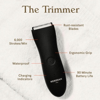 Meridian Trimmer - Electric Below-The-Belt Shaver | Waterproof Groin ...