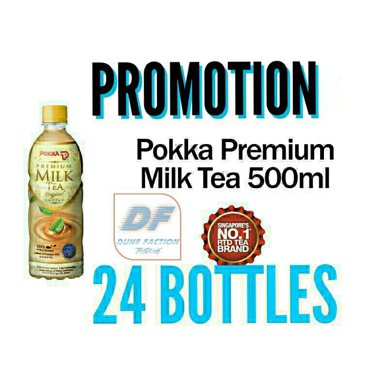 Pokka Premium Milk Tea 500ml X 24 Bottles 1ctn Shopee Malaysia