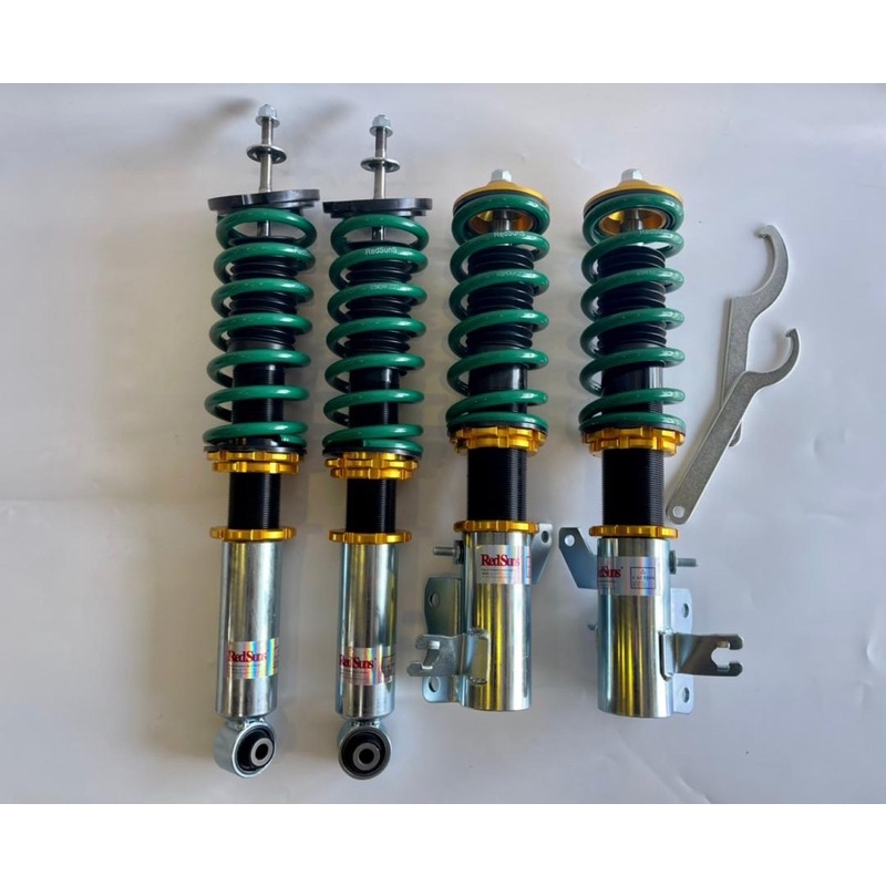 Big sub 100 can service twin tube Redsuns adjustable absorber wira