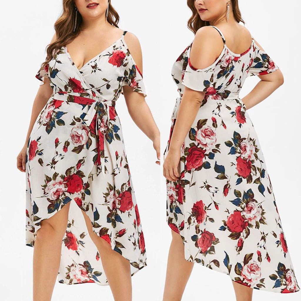 high low dresses plus size casual