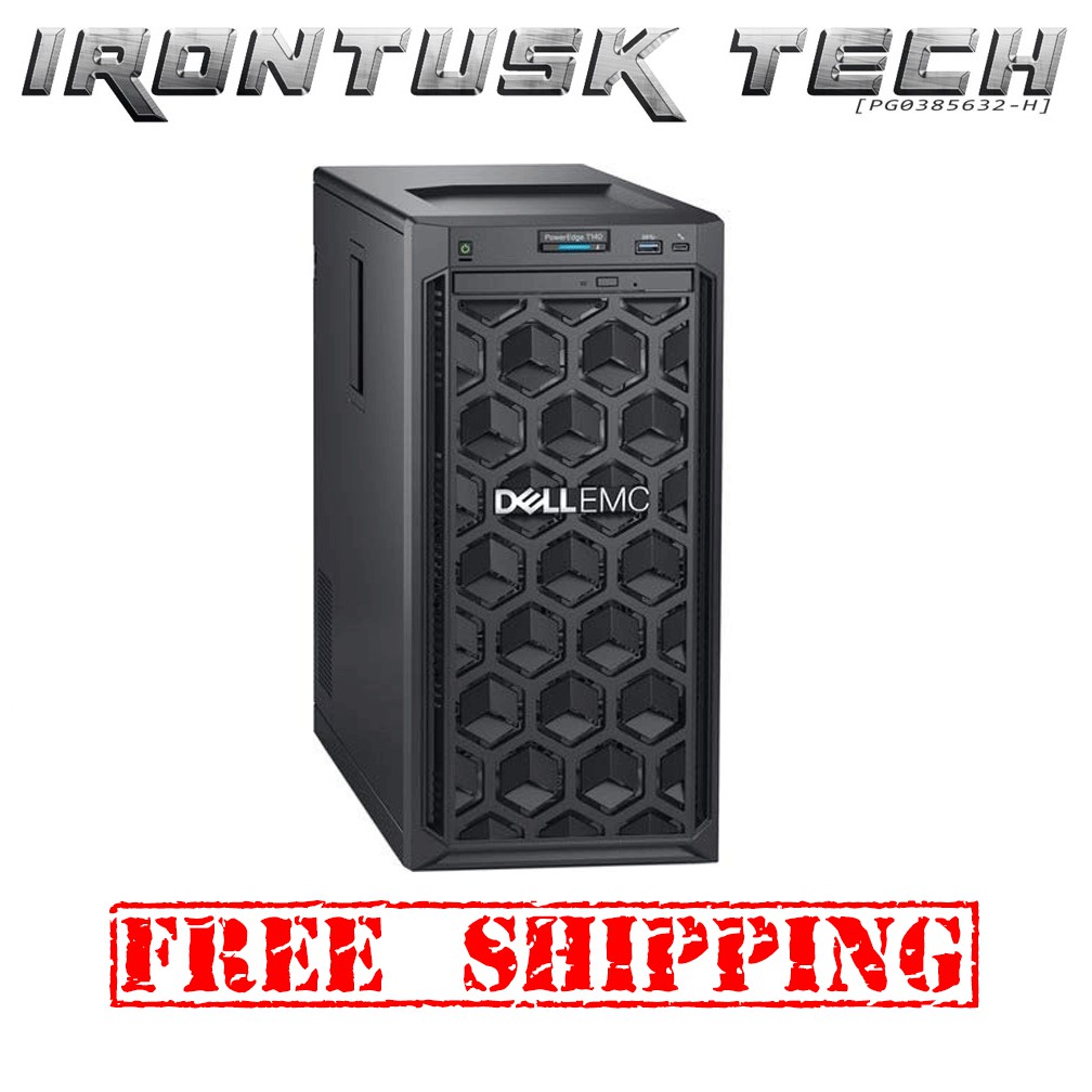 DELL POWEREDGE T140 TOWER SERVER T140E22248GB1TB3YRSNBD (BRAND NEW WITH FREE DELIVERY