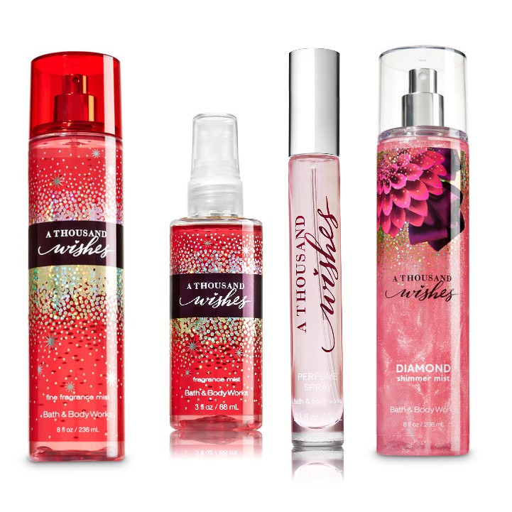 Bath And Body Works A Thousand Wishes Fine Fragrance Mist Shimmer Perfume Range Shopee Malaysia