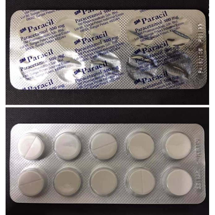 10\u0027s Jan Paracil 500mg 2023] KK Pil x 1 [Exp: PARACETAMOL