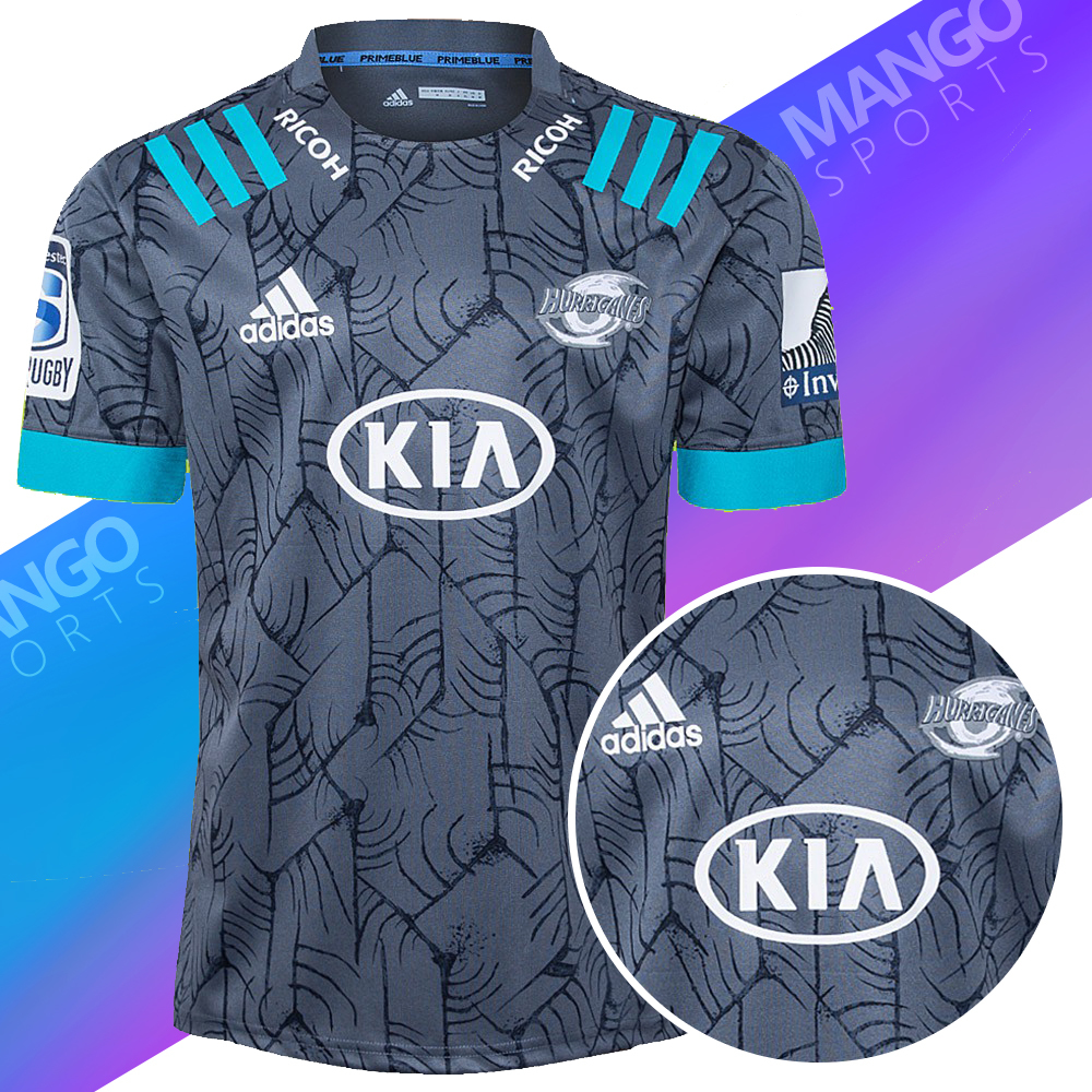 Hurricanes 2021 Away Rugby Jersey Men's Rugby Jerseys [Top Quality] Hot Sale