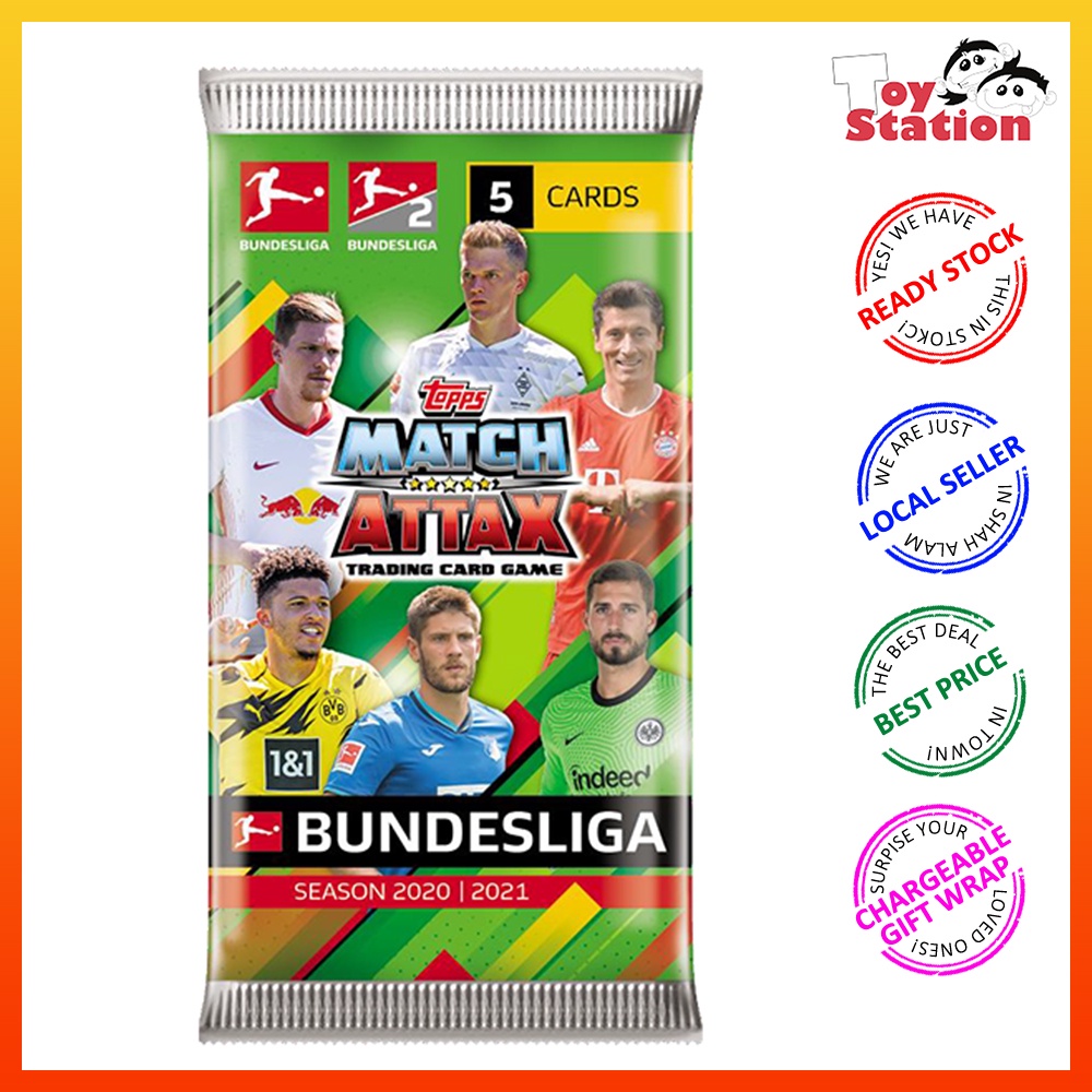 ORIGINAL Topps Match Attax Trading Card Game TCG Bundesliga 2020/2021