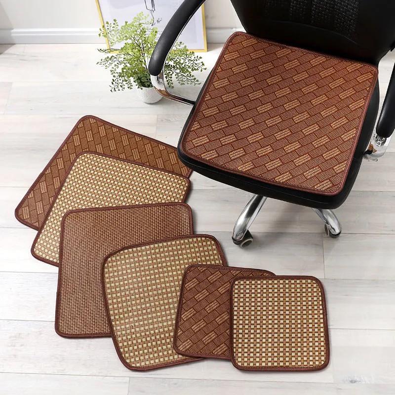 Summer mat cushion, bamboo chair cushion for summer car seat, seat cushion/chair cushion/rattan chair cushion/office breathable chair cushion