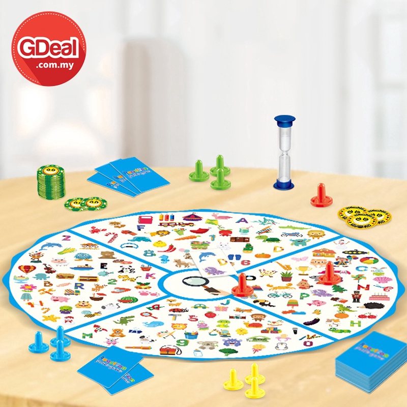 GDeal Children Reaction Puzzle Board Game Focus Memory Training Reaction Puzzle Board Educational Game