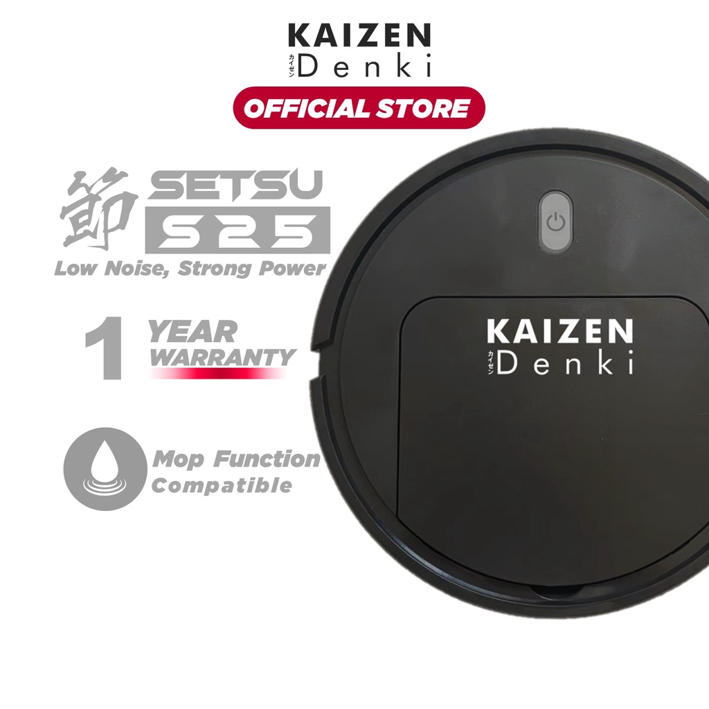 Kaizen Denki Robot Vacuum Cleaner Smart Robot Vacuum Cleaner Setsu S25