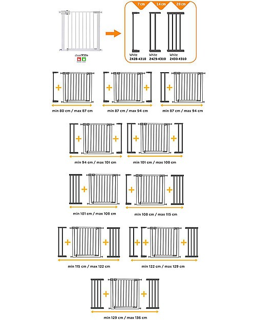 safety easy close metal