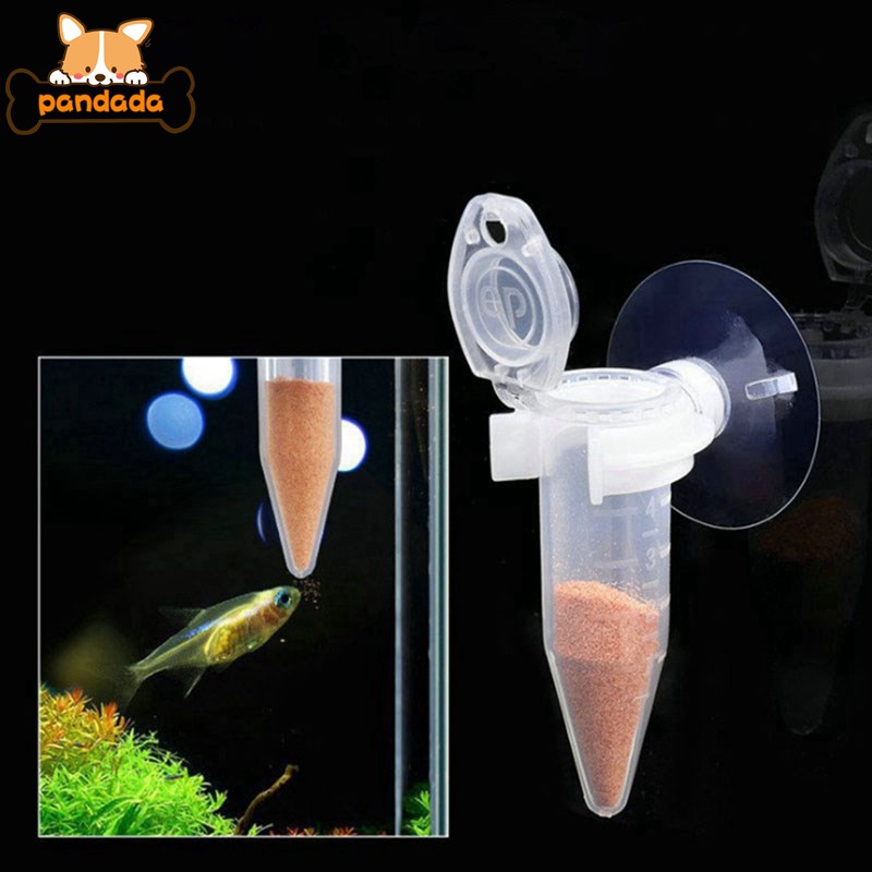 Automatic Cone Feeder Aquarium Tapered Fish Feeding Feeder Funnel