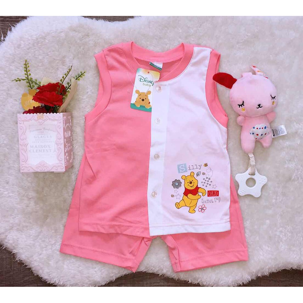  Baju  Bayi  Malaysia Hot Weather Disney Baby  Clothing Set 